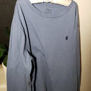 Ralph LaurenㅣCrew Neck Long Sleeves Logo Tee